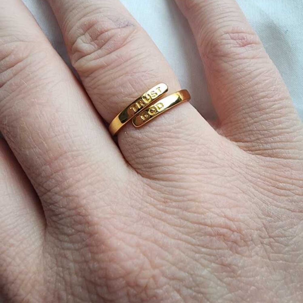 Chic Nation Gold Minimalist Ring